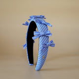OG Headband Lt Blue Stripe