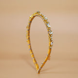 Narrow Headband Yellow Gold
