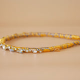 Narrow Headband Yellow Gold