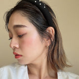 OG Headband Black Silver 