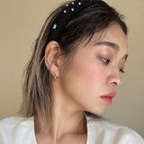 OG Headband Black Silver 