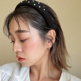 OG Headband Black Silver 