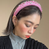 OG Headband Pink Flower