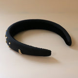 OG Headband Black Lil Gold