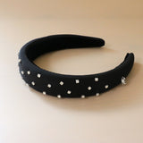 OG Headband Black Silver 