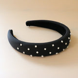 OG Headband Black Silver 