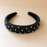 OG Headband Black Silver 
