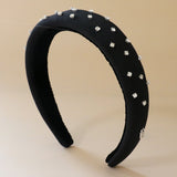 OG Headband Black Silver 