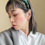 Gather Headband Mix Green