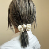 Riboon Mini Scrunchie White Gold