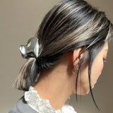 Silver Heart Hair Clip