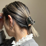 Silver Heart Hair Clip