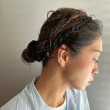 Silk Black Thin Hairband