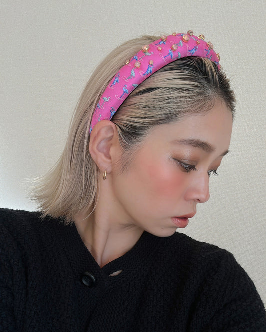 OG Headband Pink Flamingo