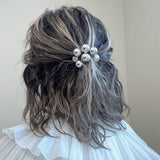 Silver Ball Hair Pony