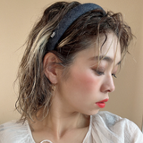 Slender Headband Denim No Studs