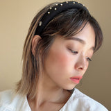 Slender Headband Black Lil Gold