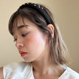 Slender Headband Black Lil Gold