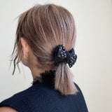 Black Rainbow Lil Studs Ribbon Pony