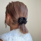 Black Gold Lil Studs Ribbon Pony