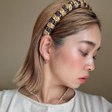 Slender Headband Yellow Navy