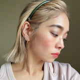 Tight Headband PU Leather Green