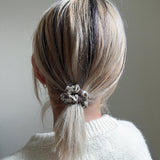 Silk Studs Pony White