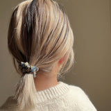 Silk Studs Pony Blue Gold