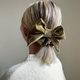 Royal Gold Ribbon Scrunchie