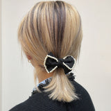 Black Pearl Ribbon Pony