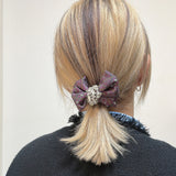 Purple Silver Ribbon Pony