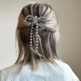 Crystal Ribbon Barrette