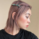 Straight Hair Clip Grey