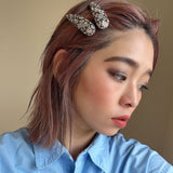 Hair Pin Brown Gray