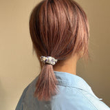 Silk Studs Pony White Purple