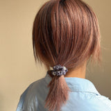 Silk Studs Pony Purple