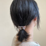 Silk Studs Pony Purple White