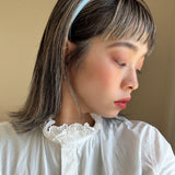 Tight Headband Blue Denim