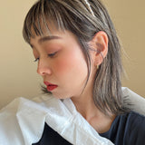 Narrow Headband Beige Silver