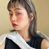 Narrow Headband Sky Yellow