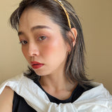 Narrow Headband Yellow Gold
