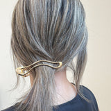 Wave Gold Hair Clip