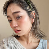 Gather Headband Silk Olive