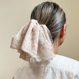 Big Frills Scrunchie Lt. Beige