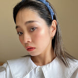 Gather Headband Dot Blue