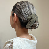 Gold Lame Scrunchie
