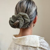 Gold Lame Scrunchie