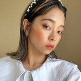 Slender Headband Black Pearl