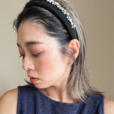OG Headband Black Silver Mix