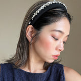 OG Headband Black Silver Mix